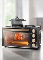 Kleink&uuml;che 2-in-1: Kochfeld und Ofen 