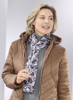 Schal mit Camouflage-Dessin 