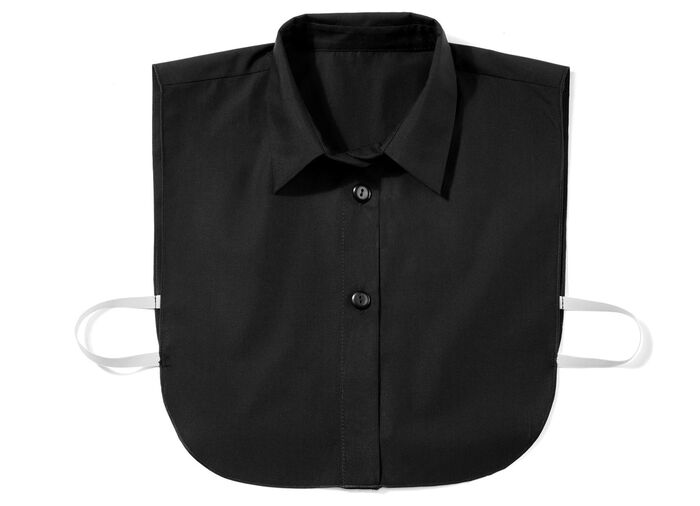 Klaus Modelle, Damen-Blusenkragen, aus feinem Popeline 