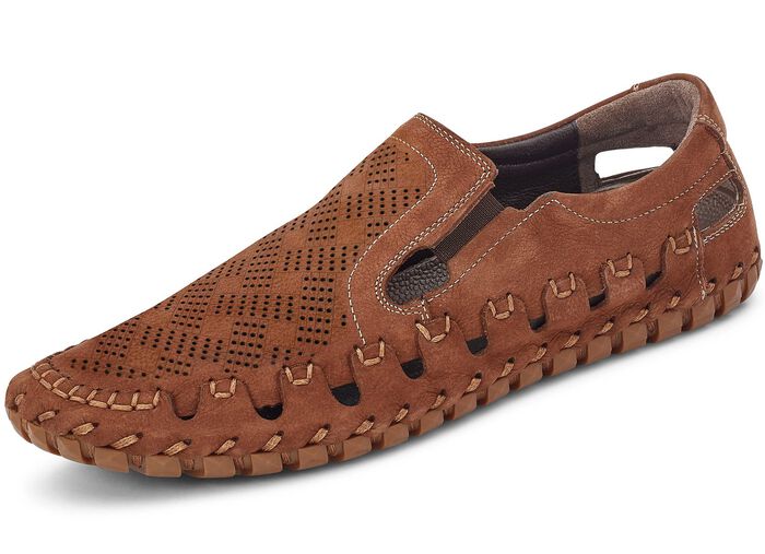 Gemini, sommerliche Herren-Slipper, mit Gummizug 