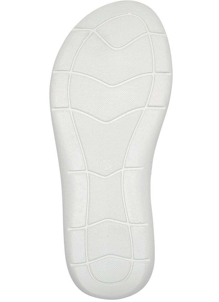 ELENA EDEN Sandale aus schattiertem Rind-Nappaleder TAUPE