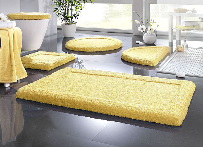 Premium Badgarnitur Superfine Microfaser GELB