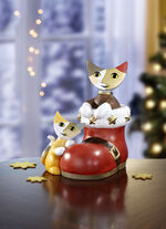 Goebel Exklusiv-Katze 2021 aus Porzellan 