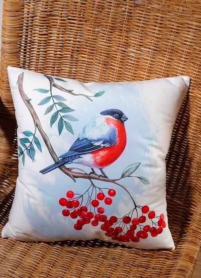 Kissenbezug in Samtoptik 