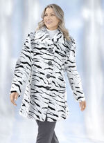 Longjacke aus kuscheligem Kunstpelz 