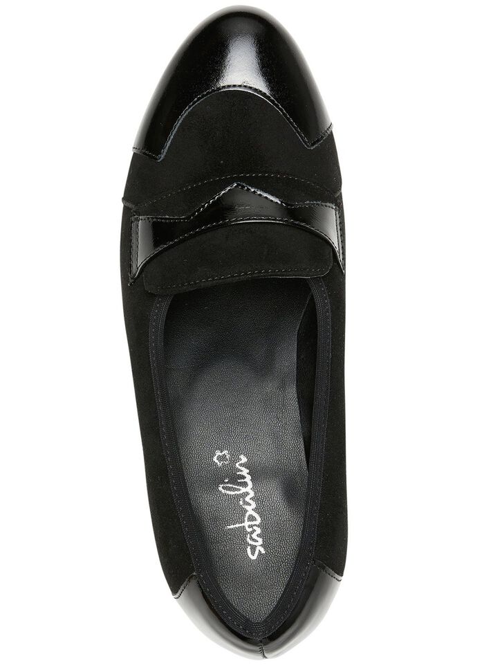 ELENA EDEN Pumps mit dekorativer Spange SCHWARZ