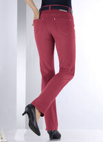 Magic-Jeans in 5-Pocket-Form ROT