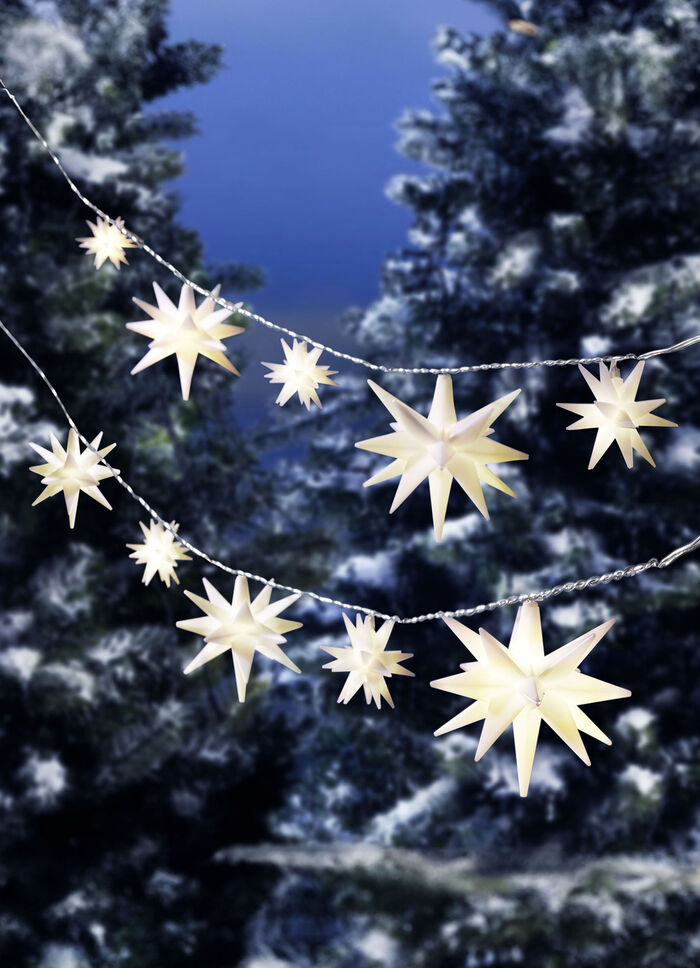 Lichterkette Sterne, 10-tlg., mit Farbwechsel, DE-Version 