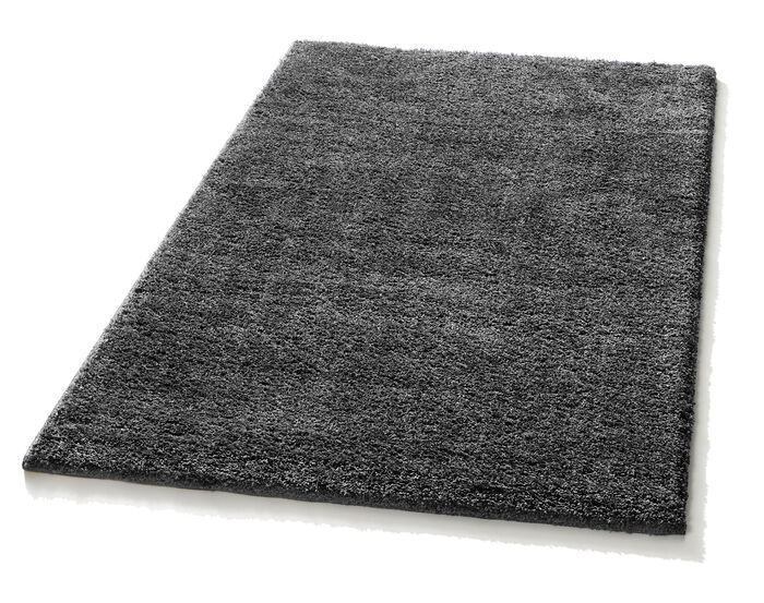 Kombistarke Brücken, Galerien und Teppiche aus dichtgewebtem Shaggy-Flor ANTHRAZIT