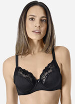 Sassa Bügel-BH mit elastischer Spitze SCHWARZ