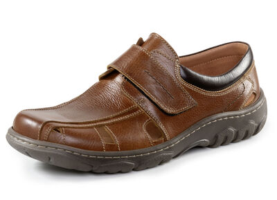 GINO GALANTE Slipper aus genarbtem Rind-Nappaleder 