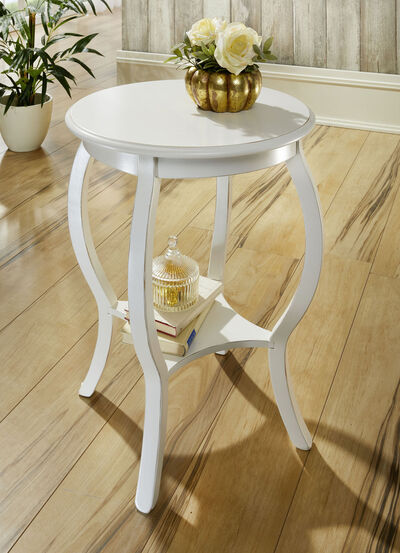 Teilmassiver Beistelltisch mit Beinen aus massivem Buchenholz 