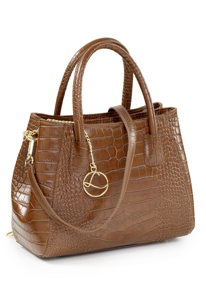 Laurina, Tasche, Damen, mit abnehmbarem, verstellbarem Umhängeriemen COGNAC
