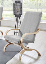 Formstabiler Sessel HELLGRAU