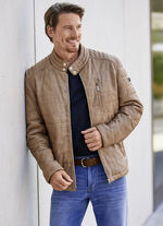 Lederkurzjacke von „Cabrini“ in 2 Farben 