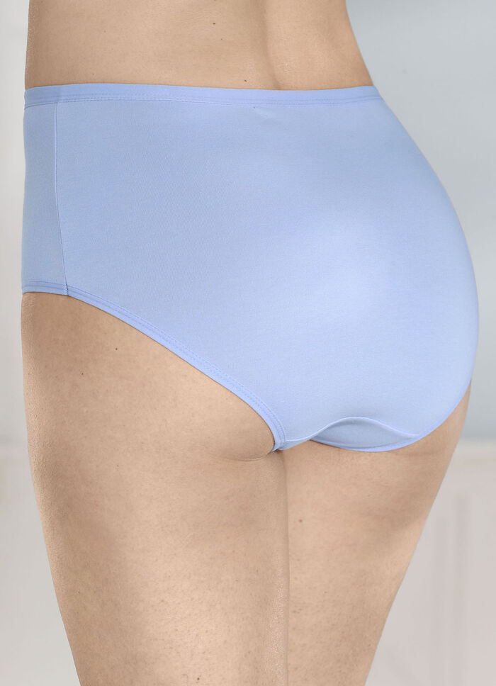 Fünferpack Slips mit elastischen Abschlüssen 