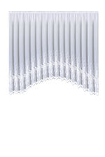 C-Bogen-Store mit hochwertiger Plauener Stickerei 