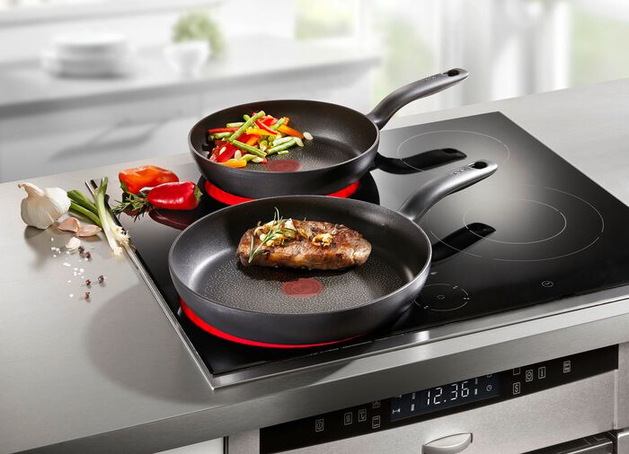 Tefal Edelstahl-Pfannen, 2-teilig 