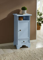 Teilmassive Kommodenserie PASTELLBLAU