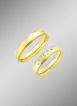 Trauring aus hochwertigem Gold 