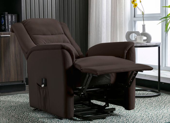 TV-Sessel mit Aufstehhilfe DUNKELBRAUN