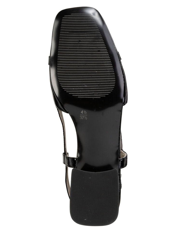 Caprice Sling-Pumps mit Metallschmuck SCHWARZ