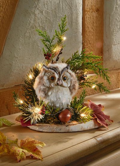 Herbstliches Tischgesteck 