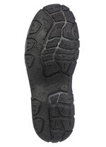 Klett-Slipper mit Kontrast-Eins&auml;tzen SCHWARZ-TAUPE