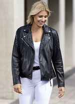 Lederkurzjacke von „Caminari“ 