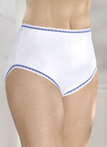 Siebenerpack Slips mit Kontrastabschlüssen 