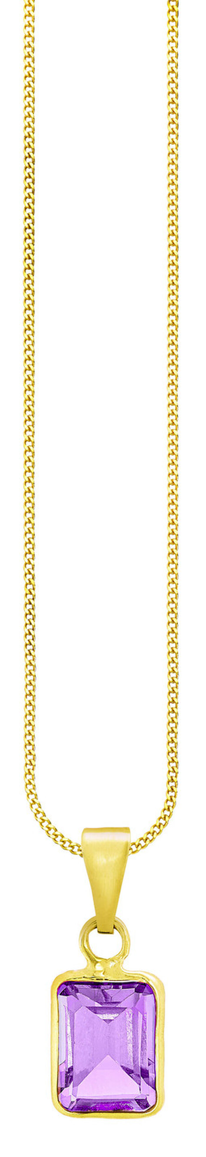 Schicker Anh&auml;nger mit echt Amethyst 