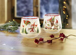 Windlicht aus Glas, 2er-Set 