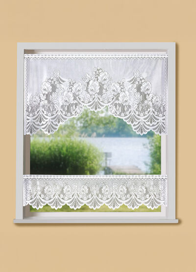 Fensterset, 2-teilig, mit Stangendurchzug 