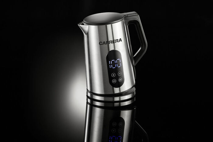 Carrera Edelstahl Wasserkocher 