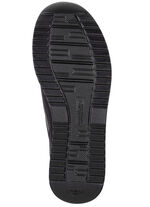 Waldläufer Sneaker mit schimmernd geprägten Einsätzen SCHWARZ-BRONZE