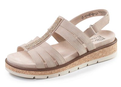 ELENA EDEN, schicke Damen-Sandalen, Weite G, mit herausnehmbarem Fu&szlig;bett 