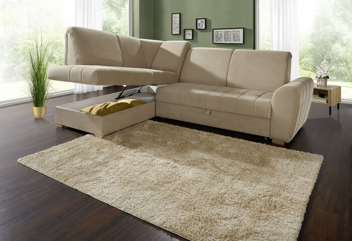 Polsterecke mit Funktion BEIGE