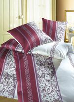 Pflegeleichte Bettw&auml;sche-Garnitur aus 100% Mako-Baumwolle 