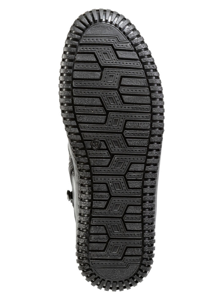 Gemini Bootie im Patchwork-Stil SCHWARZ-BUNT