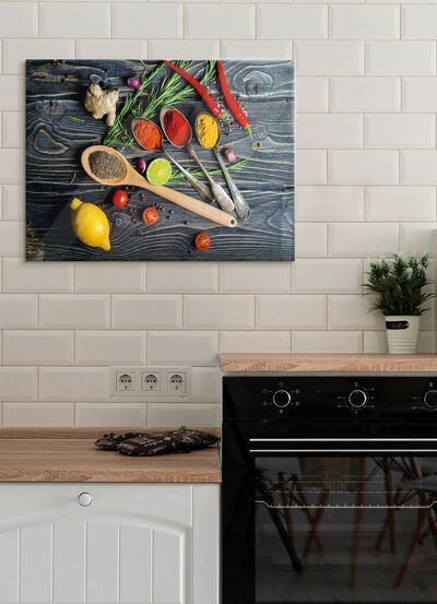 Bild aus Glas mit hochaufl&ouml;sendem Digitaldruck 