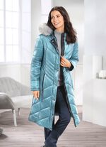 Mantel mit abnehmbarer Kapuze 