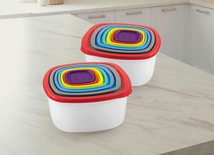 Frischhaltedosen-Set, 28-teilig 