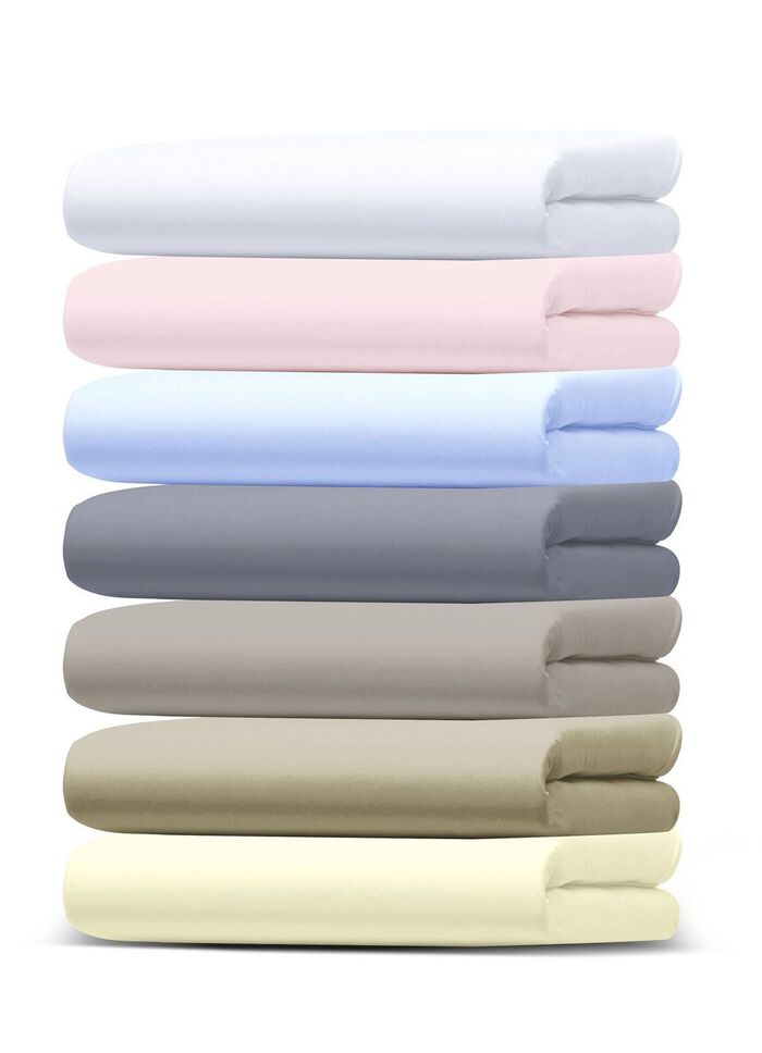 Antibakterielles Inkontinenz-Spannbetttuch aus 100% Baumwolle WEISS