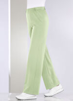 Hose in modischer Palazzo-Form PISTAZIE