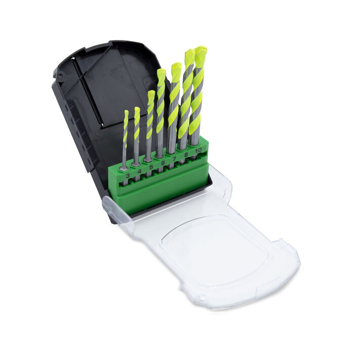 Hammersmith Drill Bit Pro-Bohrk&ouml;pfe SCHWARZ-SILBER