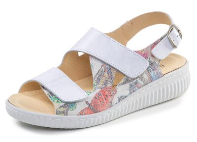 ELENA EDEN, bequeme Damen-Sandalen, Weite H, mit herausnehmbarem Fu&szlig;bett 