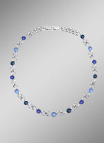 Halskette mit Kristalle 