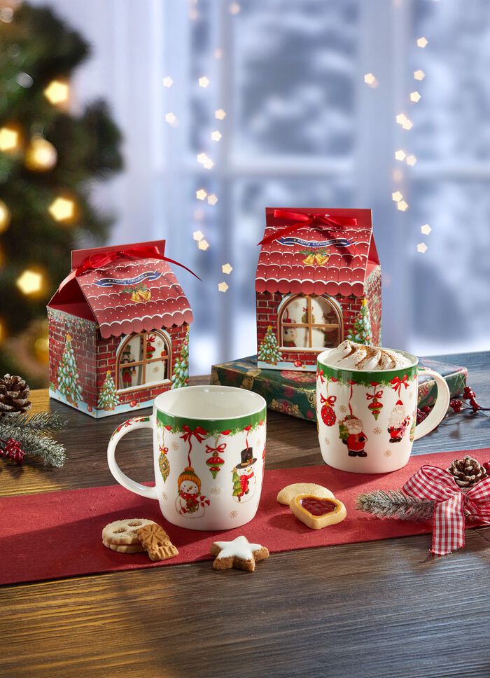 Weihnachtstassen, 4er-Set, von K&ouml;nitz 