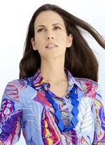 Fantastische Halskette mit Schmuckelementen aus Holz 