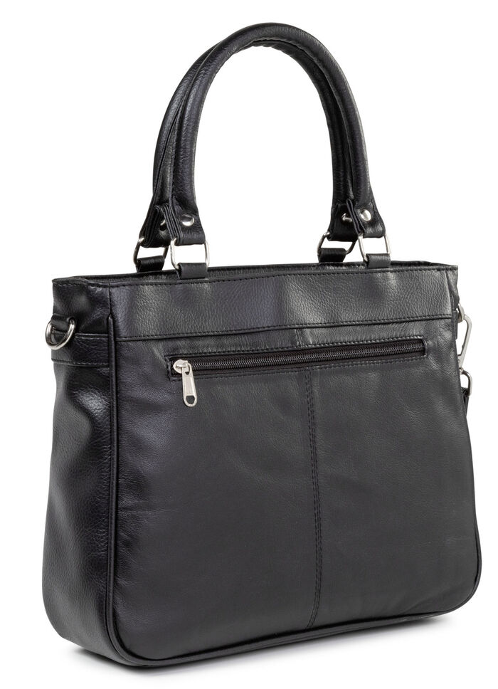 Laurina, Damen, Tasche, mit abnehmbarer, verstellbarer Umh&auml;ngeriemen SCHWARZ